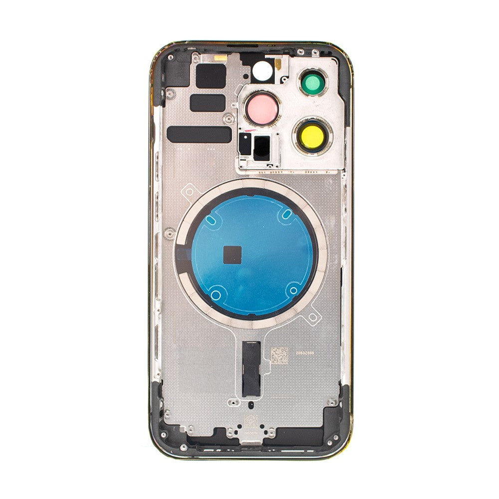Rear Housing for iPhone 14 Pro (NO LOGO)-Space Black Rear Housing for iPhone 14 Pro (NO LOGO)-Space Black